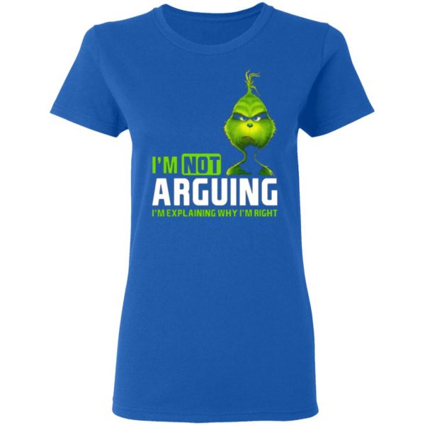the grinch im not arguing im explaining why im right t shirts long sleeve hoodies 7