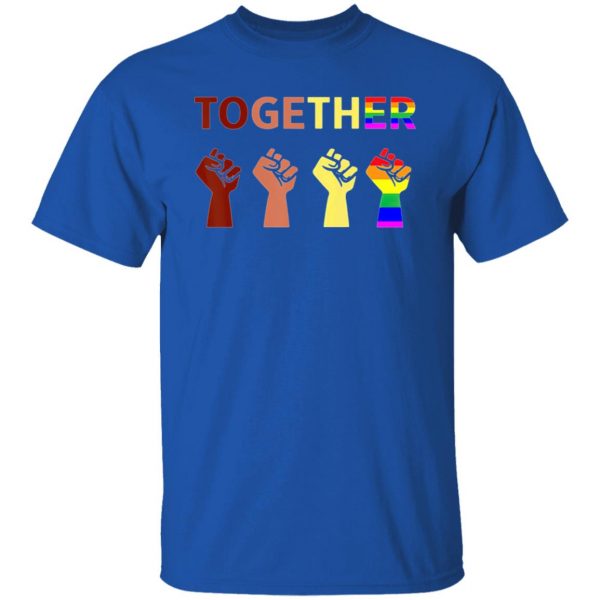 together we rise fun and trendy t shirts hoodies long sleeve