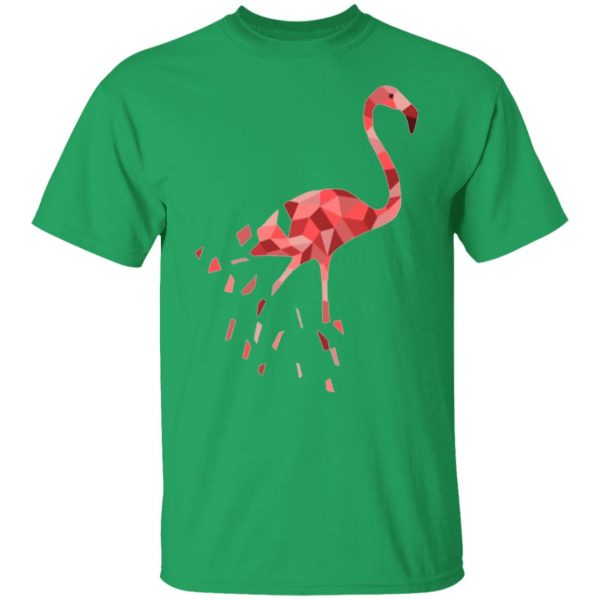 trendy flamingo in red and pink t shirts hoodies long sleeve 3