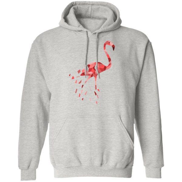 trendy flamingo in red and pink t shirts hoodies long sleeve 8