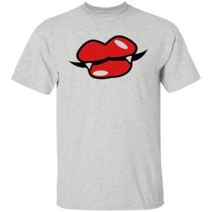 trendy vampire funky red lips t shirts hoodies long sleeve 12