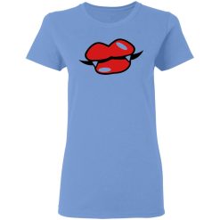 trendy vampire funky red lips t shirts hoodies long sleeve 5