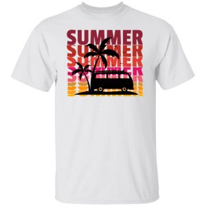 Tropical summer repeat trendy modern T Shirts, Hoodies, Long Sleeve