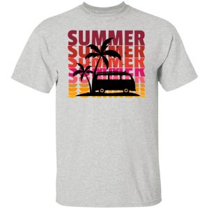Tropical summer repeat trendy modern T Shirts, Hoodies, Long Sleeve 2