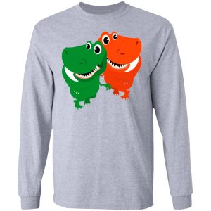 two dinos peeking dino lover twins t shirts hoodies long sleeve 10