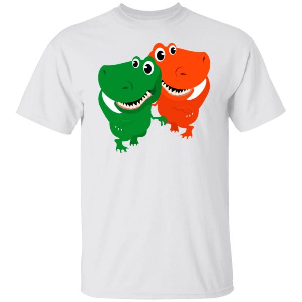 two dinos peeking dino lover twins t shirts hoodies long sleeve 4