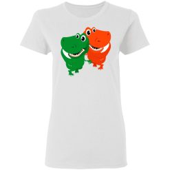 two dinos peeking dino lover twins t shirts hoodies long sleeve 7