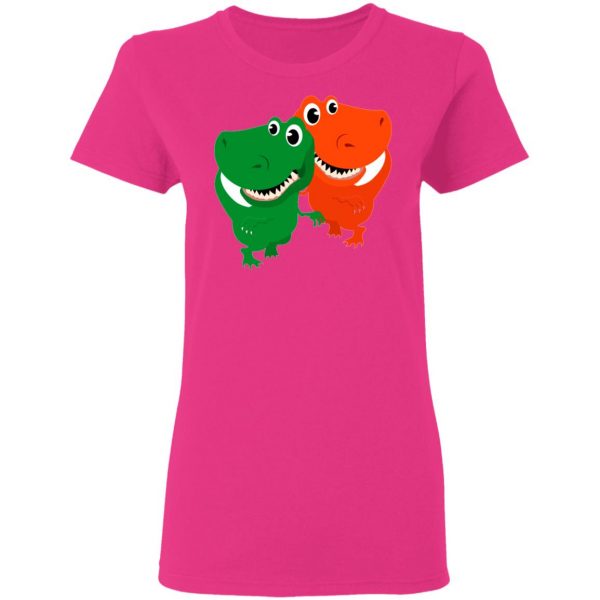 two dinos peeking dino lover twins t shirts hoodies long sleeve 9