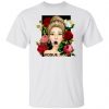 vogue cover girl with flowers t shirts hoodies long sleeve