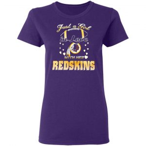 washington redskins just a girl in love with her redskins t shirts long sleeve hoodies 11