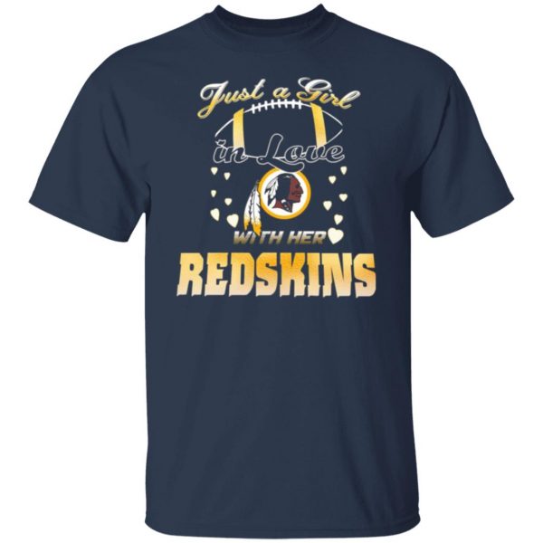 washington redskins just a girl in love with her redskins t shirts long sleeve hoodies 9