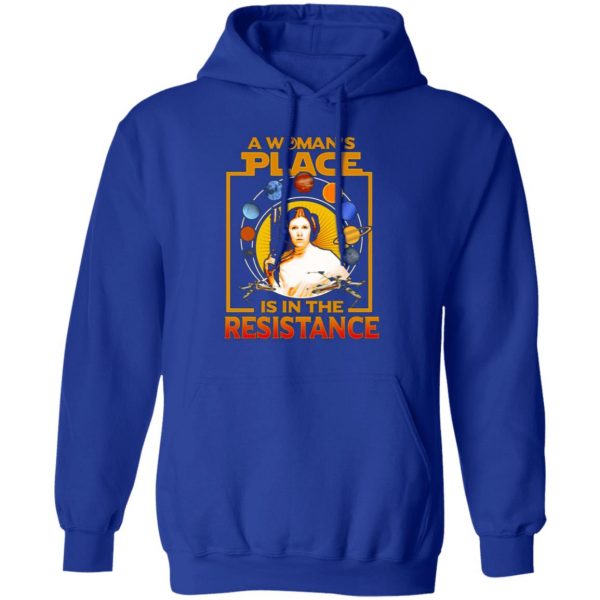 a womans place is in the resistance t shirts long sleeve hoodies 12