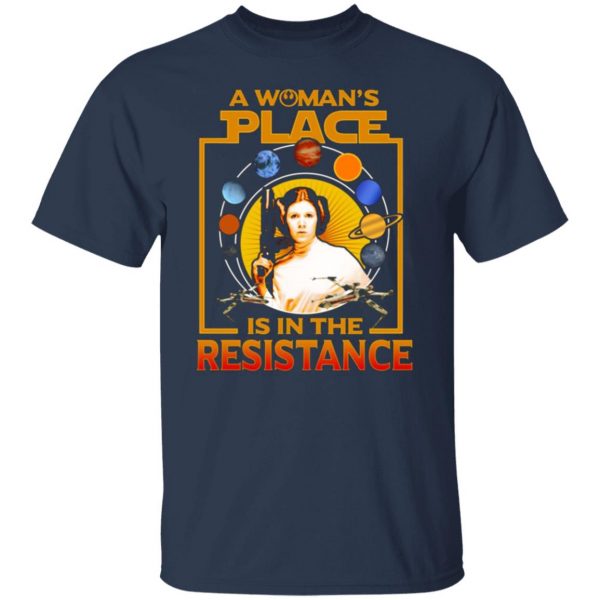 a womans place is in the resistance t shirts long sleeve hoodies