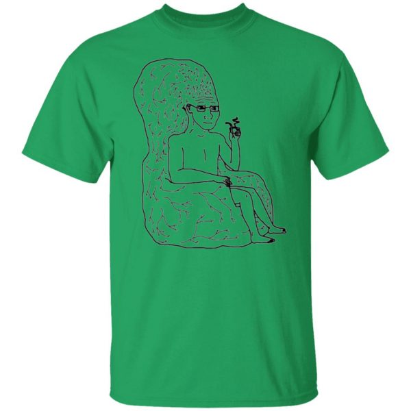 big brain wojak t shirt 3