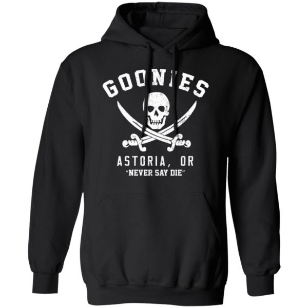 goonies astoria never say die t shirts long sleeve hoodies