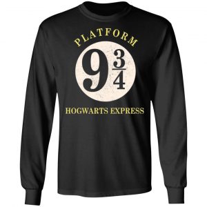 platform 9 3 4 hogwarts express harry potter t shirts long sleeve hoodies 9