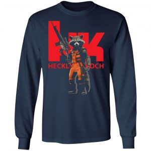 rocket raccoon hk heckler and koch t shirts long sleeve hoodies 11