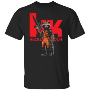 rocket raccoon hk heckler and koch t shirts long sleeve hoodies