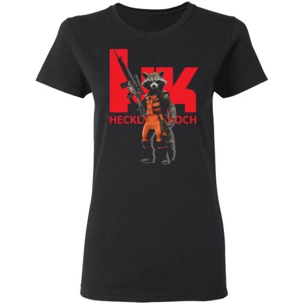 rocket raccoon hk heckler and koch t shirts long sleeve hoodies 5