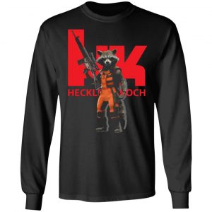 rocket raccoon hk heckler and koch t shirts long sleeve hoodies 9
