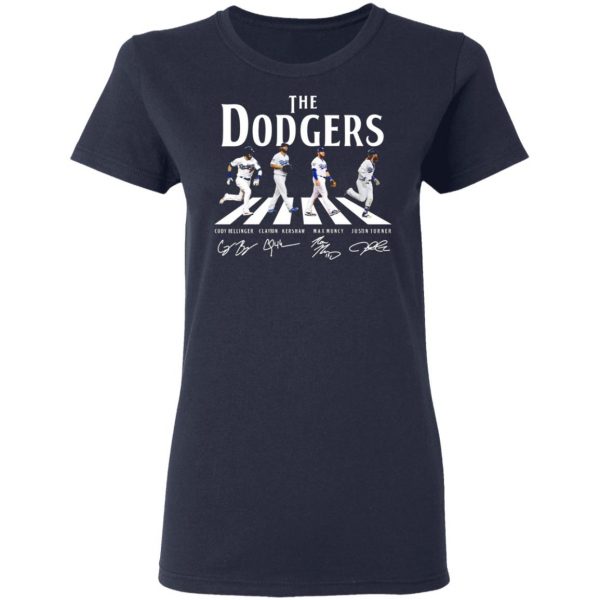 the dodgers the beatles los angeles dodgers signatures t shirts long sleeve hoodies 11