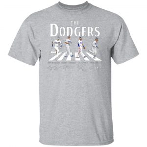 the dodgers the beatles los angeles dodgers signatures t shirts long sleeve hoodies 2