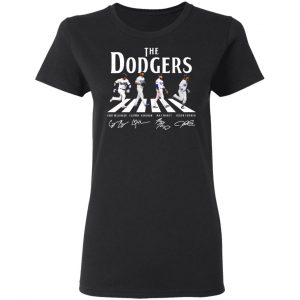the dodgers the beatles los angeles dodgers signatures t shirts long sleeve hoodies 3