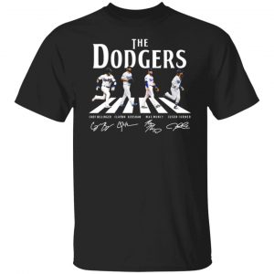 the dodgers the beatles los angeles dodgers signatures t shirts long sleeve hoodies