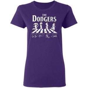 the dodgers the beatles los angeles dodgers signatures t shirts long sleeve hoodies 9