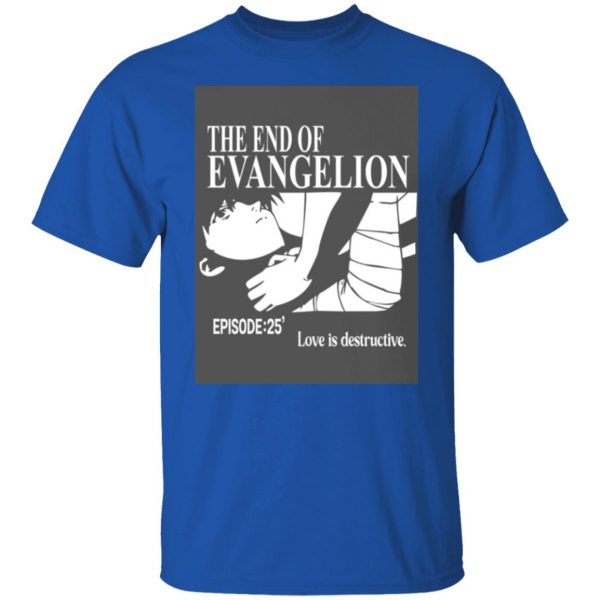 the end of evangelion episode 25 love is destructive t shirts long sleeve hoodies 3