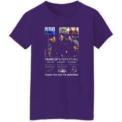 15 Years Of Supernatural Thank You For My Memories T-Shirts, Long Sleeve, Hoodies 9