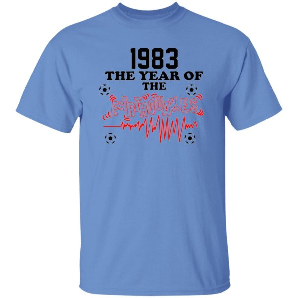 1983 The Year Of The Earthquakes San Jose Earthquakes T Shirts, Hoodies, Long Sleeve 5