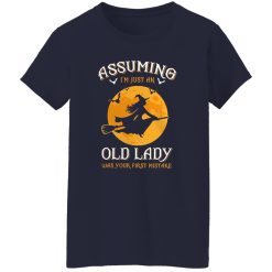 Assuming I’m just an old lady was your first mistake Halloween T-Shirts, Long Sleeve, Hoodies