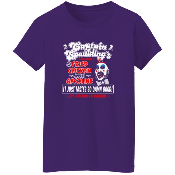 Captain Spaulding Fried Chicken and Gasoline T-Shirts, Long Sleeve, Hoodies 4