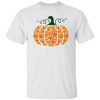 Cat Paw Print Pumpkin Halloween T-Shirts, Long Sleeve, Hoodies