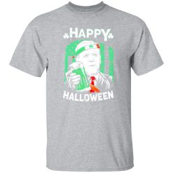 Funny Leprechaun Biden Joyeux Halloween pour la Saint-Patrick T-Shirts, Long Sleeve, Hoodies