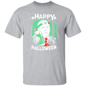 Funny Leprechaun Biden Joyeux Halloween pour la Saint-Patrick T-Shirts, Long Sleeve, Hoodies