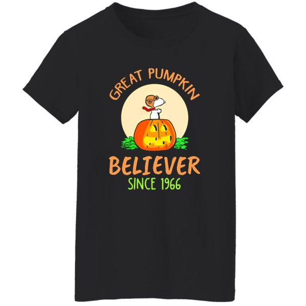 Great Pumpkin Believer Since 1966 T-Shirts, Long Sleeve, Hoodies