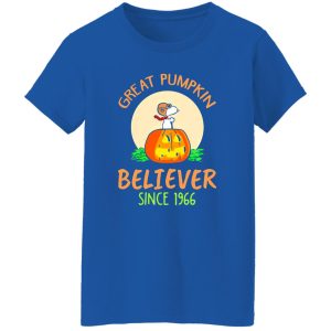 Great Pumpkin Believer Since 1966 T-Shirts, Long Sleeve, Hoodies