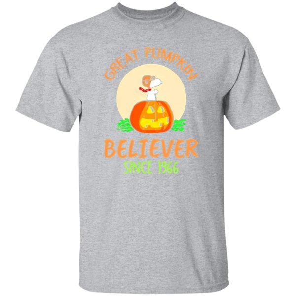 Great Pumpkin Believer Since 1966 T-Shirts, Long Sleeve, Hoodies