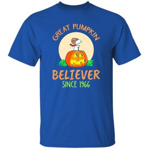 Great Pumpkin Believer Since 1966 T-Shirts, Long Sleeve, Hoodies