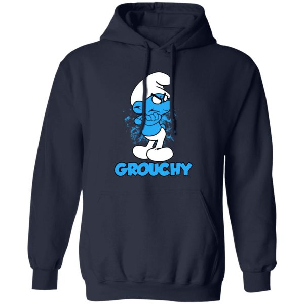 Grouchy Smurf T-Shirts, Long Sleeve, Hoodies 10