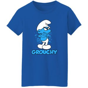 Grouchy Smurf T-Shirts, Long Sleeve, Hoodies 3