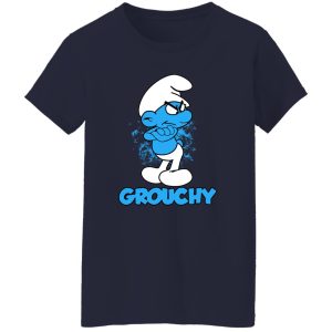 Grouchy Smurf T-Shirts, Long Sleeve, Hoodies 4