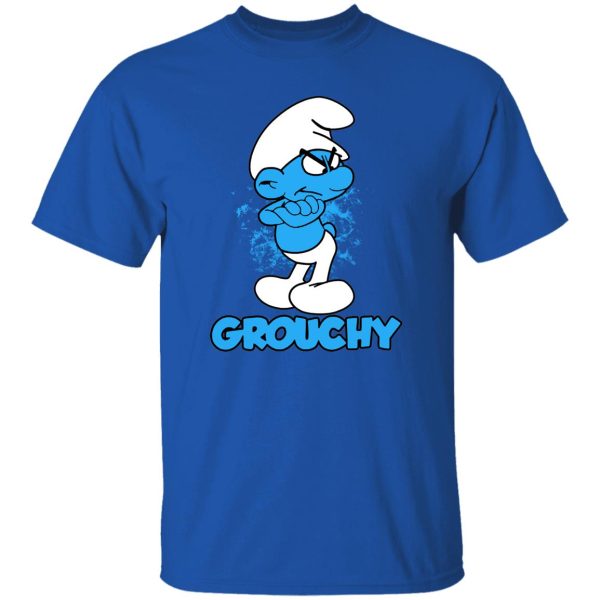 Grouchy Smurf T-Shirts, Long Sleeve, Hoodies 5