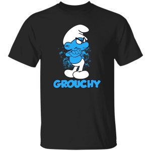 Grouchy Smurf T-Shirts, Long Sleeve, Hoodies 6