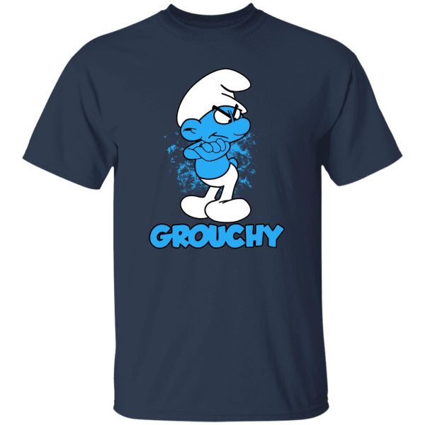 Grouchy Smurf T-Shirts, Long Sleeve, Hoodies 7