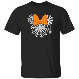 Halloween Minnie Mouse Spider T-Shirts, Long Sleeve, Hoodies