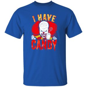 Halloween Scary Clown I Have Candy Horror T-Shirts, Long Sleeve, Hoodies