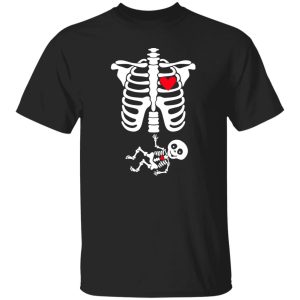 Halloween Skeleton Dad Mom Costume T-Shirts, Long Sleeve, Hoodies